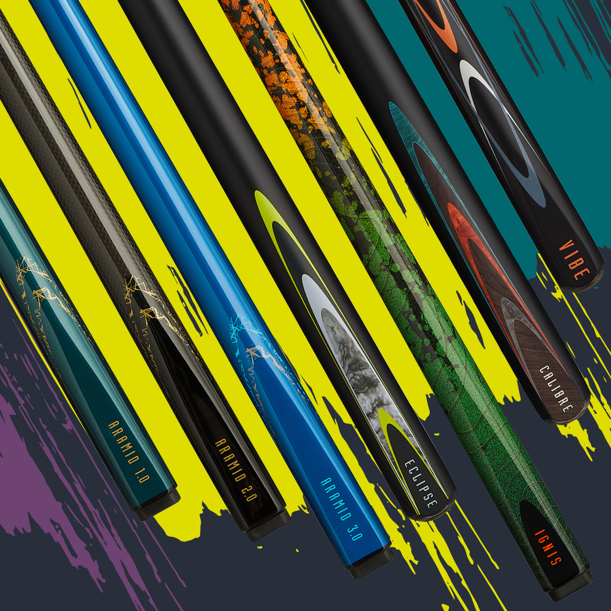 All Snooker Cues